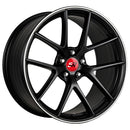 SPACWHEELS VECTOR 7,5X17" 5X BLANK ET35 CB74,1 NEGRO MATE-6