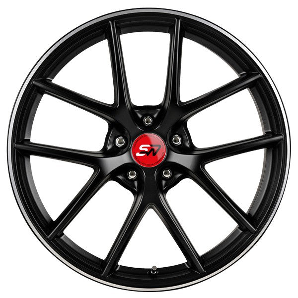 SPACWHEELS VECTOR 7,5X17" 5X BLANK ET35 CB74,1 NEGRO MATE