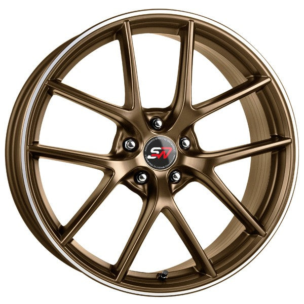 SPACWHEELS VECTOR 7,5X17" 4X BLANK ET35 CB74,1 BRONCE