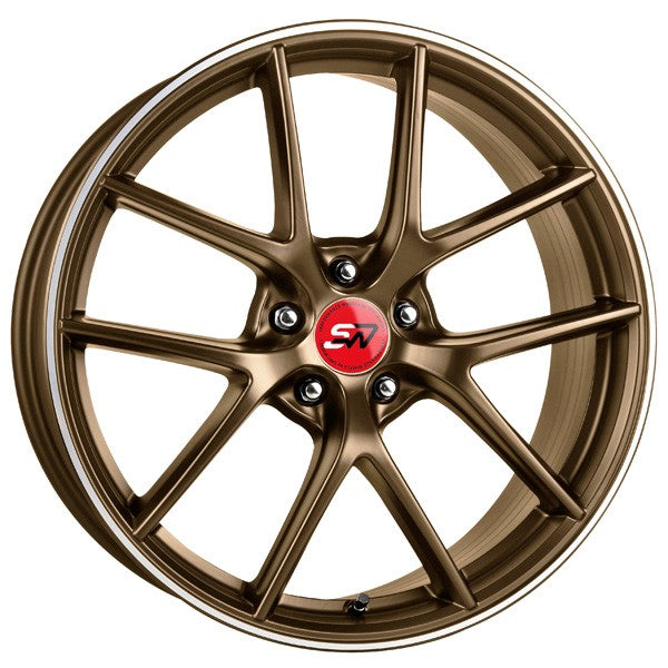 SPACWHEELS VECTOR 7,5X17" 4X BLANK ET35 CB74,1 BRONCE