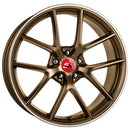 SPACWHEELS VECTOR 8,0X18" 5X BLANK ET45 CB74,1 BRONCE-8