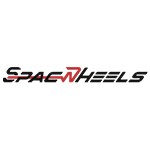 TAPA SPACWHEELS ANAGRAMA EN COLOR NEGRO PARA MODELOS DE LA MARCA SPACWHEELS - 0