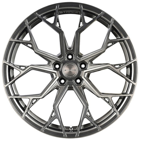 STANCE WHEELS SF10 8,0X18" BLANK ET35 CB73,1 GUNMETAL BRUSH