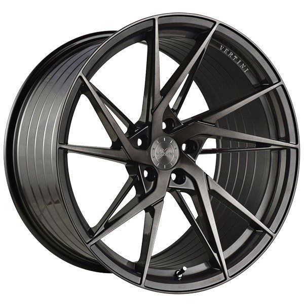 VERTINI WHEELS RFS1.9 8,0X18" BLANK ET35 CB73,1 GUNMETAL BRUSH