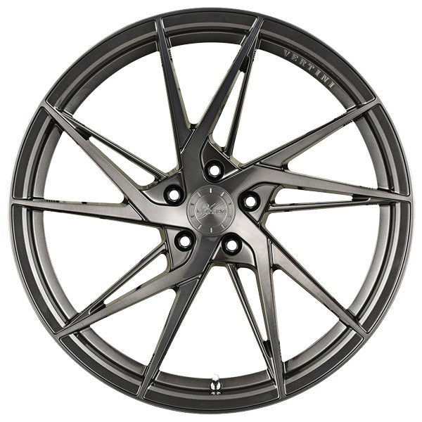 VERTINI WHEELS RFS1.9 8,0X18" BLANK ET35 CB73,1 GUNMETAL BRUSH