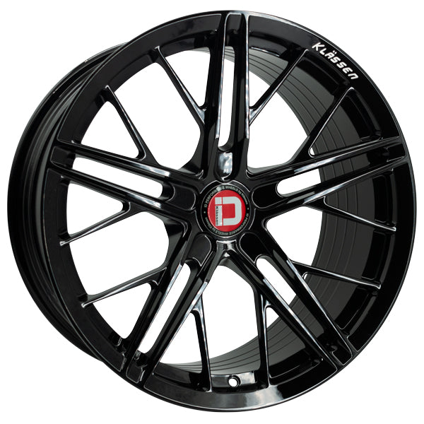 KLÄSSEN WHEELS M53R 8,0X18" BLANK ET35 CB73,1 GLOSS BLACK