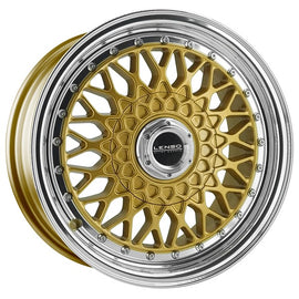 LENSO WHEELS BSX 7,0X15" 4X100 ET20 CB73,1 ORO ARO PULIDO - 0