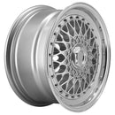 LENSO WHEELS BSX 7,5X16" 4X100 ET38 CB73,1 PLATA ARO PULIDO-4