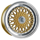 LENSO WHEELS BSX 7,5X16" 4X100 ET25 CB73,1 ORO ARO PULIDO-2