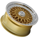 LENSO WHEELS BSX 7,5X16" 4X100 ET25 CB73,1 ORO ARO PULIDO-5