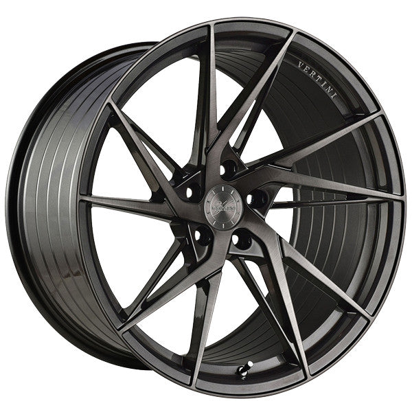 VERTINI WHEELS RFS1.9 8,0X18" BLANK ET45 CB73,1 GUNMETAL BRUSH