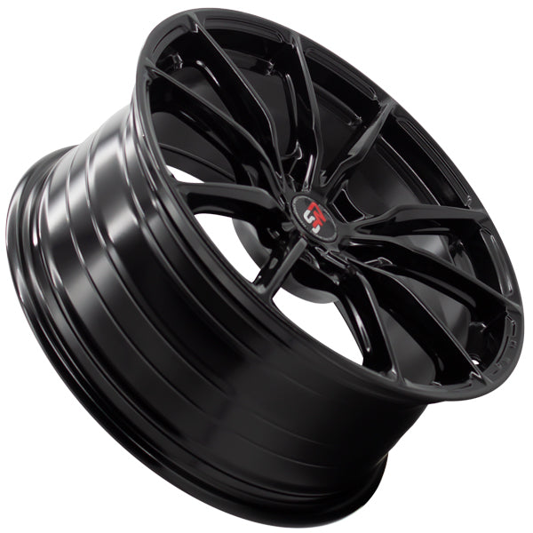 SPACWHEELS SW11 8,0X18" BLANK ET30 CB73,1 BLACK GLOSS