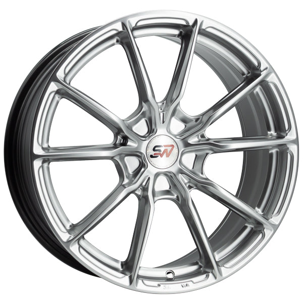 SPACWHEELS SW11 8,0X18" BLANK ET30 CB73,1 HYPER SILVER