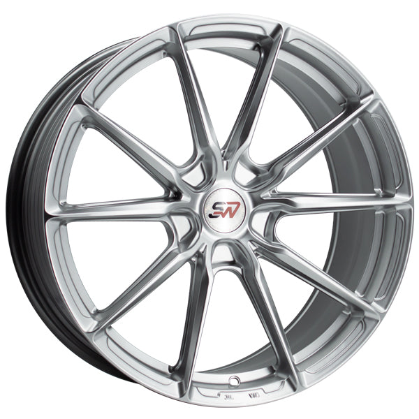 SPACWHEELS SW11 8,5X19" BLANK ET30 CB73,1 HYPER SILVER