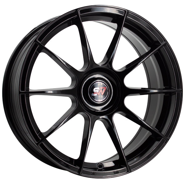 SPACWHEELS SW22 8,0X18" BLANK ET35 CB73,1 BLACK GLOSS