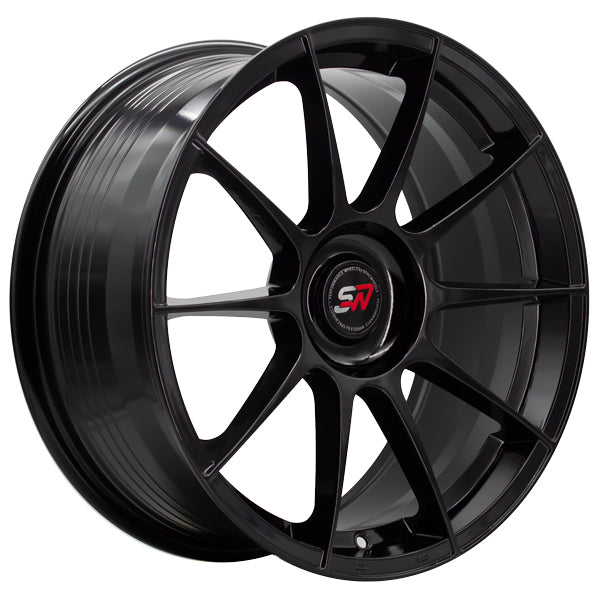 SPACWHEELS SW22 8,0X18" BLANK ET35 CB73,1 BLACK GLOSS