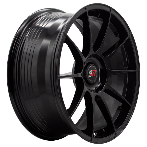 SPACWHEELS SW22 8,0X18" BLANK ET35 CB73,1 BLACK GLOSS