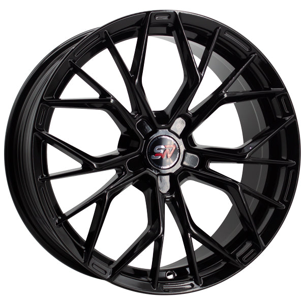 SPACWHEELS SW33 8,0X18" BLANK ET30 CB73,1 BLACK GLOSS