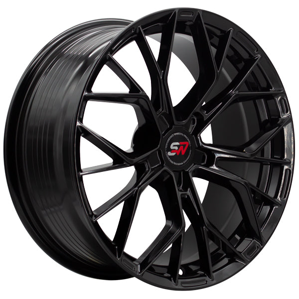 SPACWHEELS SW33 8,0X18" BLANK ET30 CB73,1 BLACK GLOSS