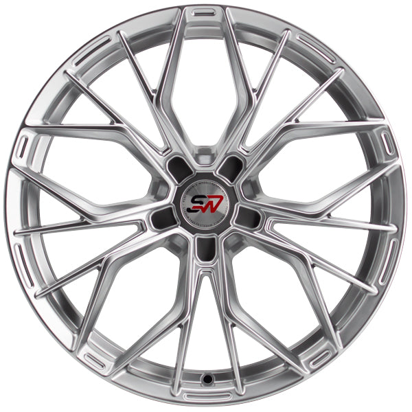 SPACWHEELS SW33 8,0X18" BLANK ET30 CB73,1 HYPER SILVER