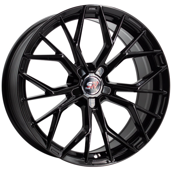 SPACWHEELS SW33 8,5X19" BLANK ET30 CB73,1 BLACK GLOSS