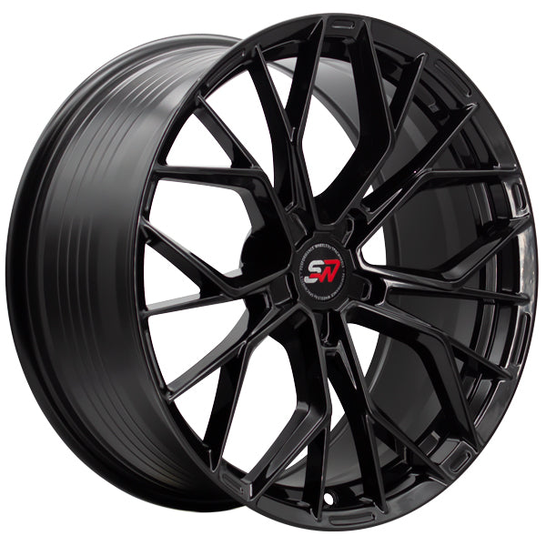 SPACWHEELS SW33 8,5X19" BLANK ET30 CB73,1 BLACK GLOSS