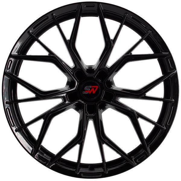 SPACWHEELS SW33 8,5X19" BLANK ET30 CB73,1 BLACK GLOSS