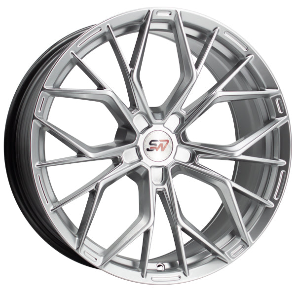 SPACWHEELS SW33 8,5X19" BLANK ET30 CB73,1 HYPER SILVER