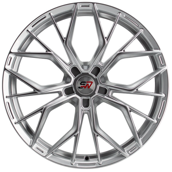 SPACWHEELS SW33 8,5X19" BLANK ET30 CB73,1 HYPER SILVER