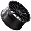 SPACWHEELS F083 9,5X19" BLANK ET40 CB73,1 BLACK GLOSS / LIP ALUM-2