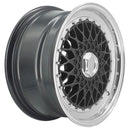 LENSO WHEELS BSX 7,5X16" 4X98 ET35 CB73,1 NEGRO ARO PULIDO (8x98)-4