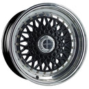 LENSO WHEELS BSX 8,0X15" 5X100 ET25 CB73,1 NEGRO ARO PULIDO-2