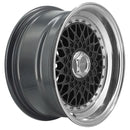 LENSO WHEELS BSX 8,0X15" 5X100 ET25 CB73,1 NEGRO ARO PULIDO-4