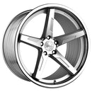 VERTINI WHEELS RFS1.7 9,0X20" 5X115 ET40 CB73,1 PLATA ARO INOX-3