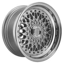 LENSO WHEELS BSX 8,0X15" 4X100 ET25 CB73,1 PLATA ARO PULIDO-3