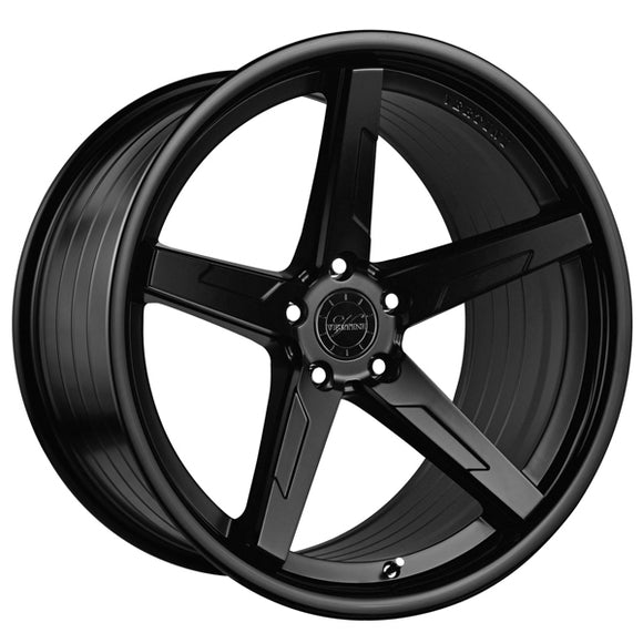 VERTINI WHEELS RFS1.7 9,0X20" 5X112  ET35 CB73,1 NEGRO ARO INOX NEGRO