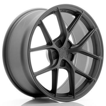 JR Wheels SL01 19x8 ET40 5x112 Matt Gun Metal