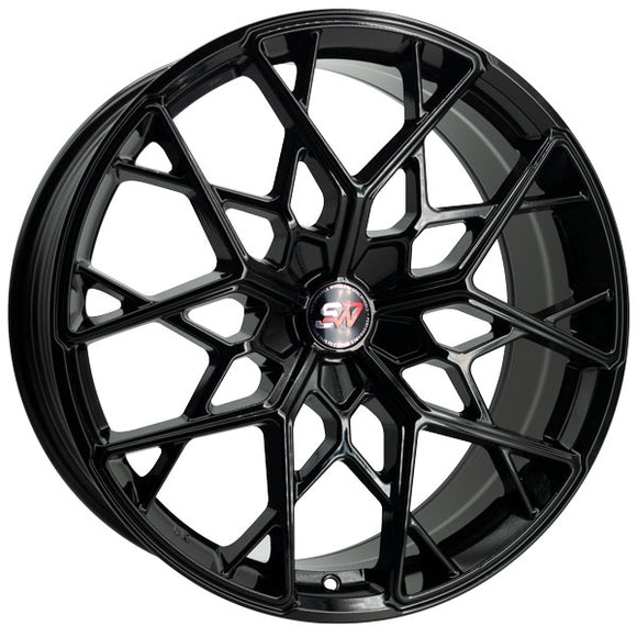 SPACWHEELS SW29 8,5X20" BLANK ET35 CB73,1 BLACK GLOSS