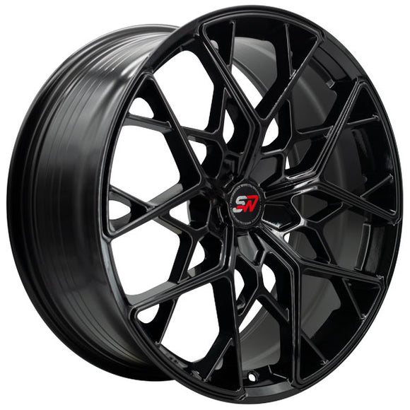 SPACWHEELS SW29 8,5X20" BLANK ET35 CB73,1 BLACK GLOSS