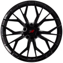 SPACWHEELS SW33 9,0X20" BLANK ET30 CB73,1 BLACK GLOSS-6