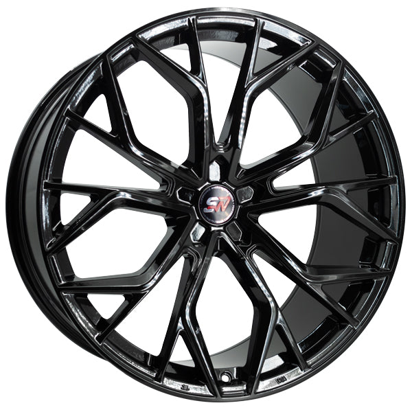 SPACWHEELS SW33 10,5X22" BLANK ET20 CB73,1 BLACK GLOSS