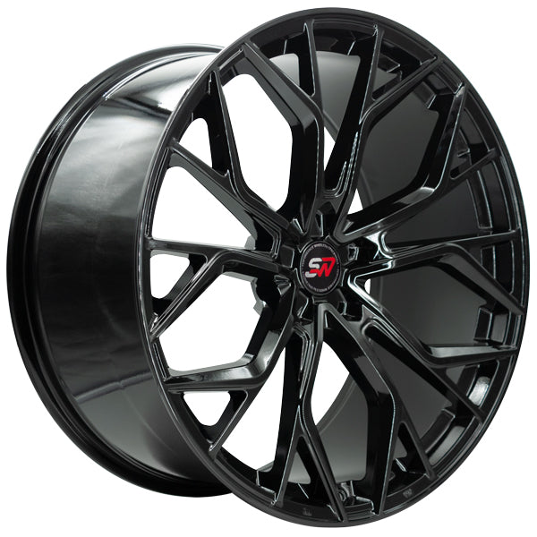 SPACWHEELS SW33 10,5X22" BLANK ET20 CB73,1 BLACK GLOSS