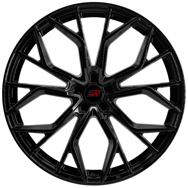 SPACWHEELS SW33 10,5X22" BLANK ET20 CB73,1 BLACK GLOSS