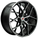 SPACWHEELS SW29 8,5X20" BLANK ET35 CB73,1 BLACK MACHINE FACE-4