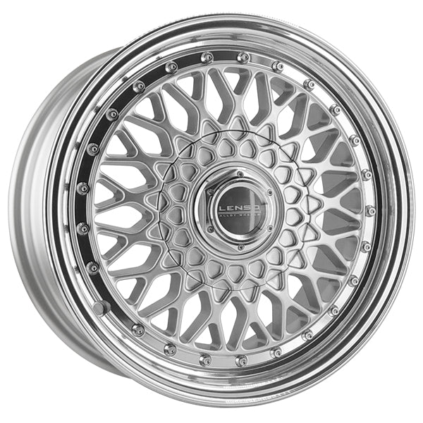 LENSO WHEELS BSX 7,0X15" 5X114,3 ET35 CB73,1 PLATA ARO PULIDO