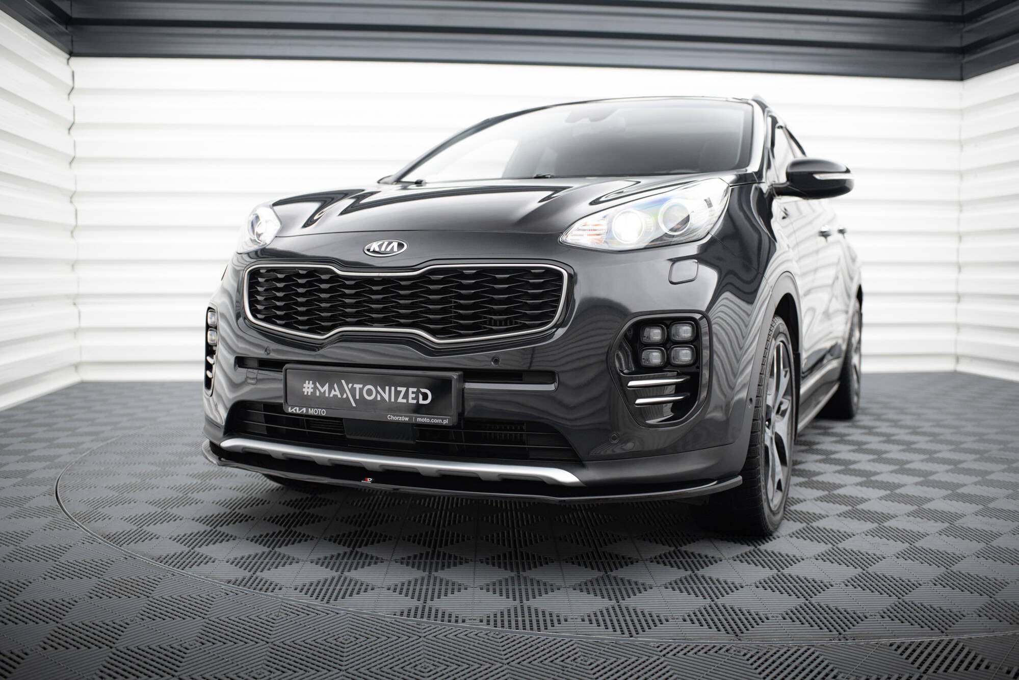 FRONT SPLITTER KIA SPORTAGE mk4 GT-Line