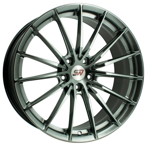 SPACWHEELS SW56 7,5X17" BLANK ET35 CB73,1 HYPER BLACK