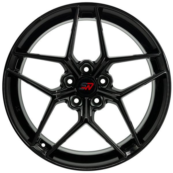 SPACWHEELS SW53 8,5X19" 5X112 ET45 CB73,1 GLOSS BLACK