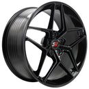 SPACWHEELS SW53 8,5X18" BLANK ET30 CB73,1 GLOSS BLACK-4
