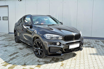 FRONT SPLITTER v.1 for BMW X6 F16 MPACK - 0